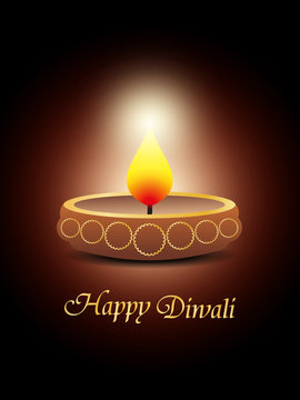 abstract beautiful happy diwali background