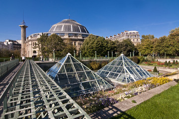 Les Halles, bourse du commerce - Paris,  France