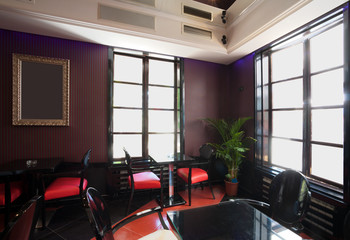 Cafe interior