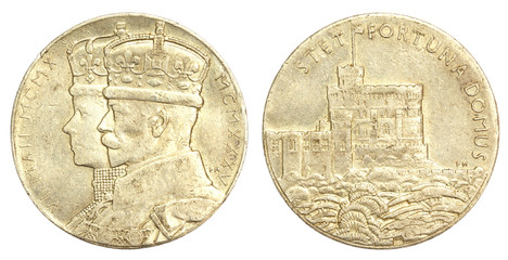 Silver Jubilee Medallion of King George V 1935