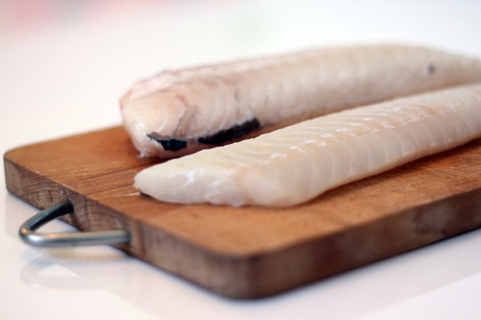 Filets de poisson crues