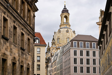 View to Dresdner Frauenkirche