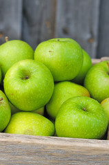 Green apples