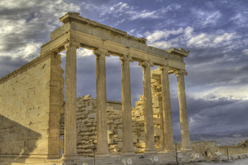 Fototapeta premium erechtheum, Acropolis,Athens,Greece