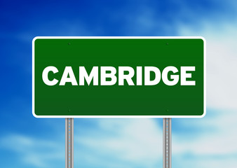 Green Road Sign -  Cambridge, England