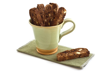 Chocolate Almond Biscotti