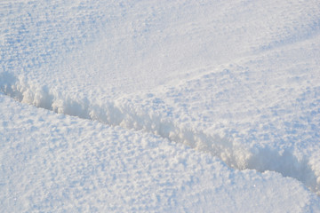 Fototapeta na wymiar Broken ice in Gulf of Finland