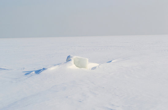 Frozen Gulf of Finland