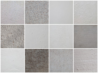 Fototapeta premium Set of textures of the walls