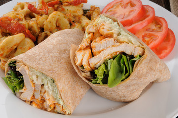 Chicken wraps