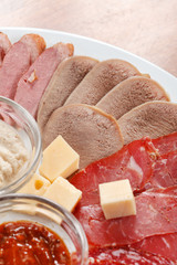 appetizer from meat