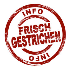Frisch gestrichen