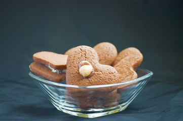 cookies in shape of heart