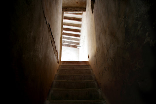 Escaleras al piso de arriba