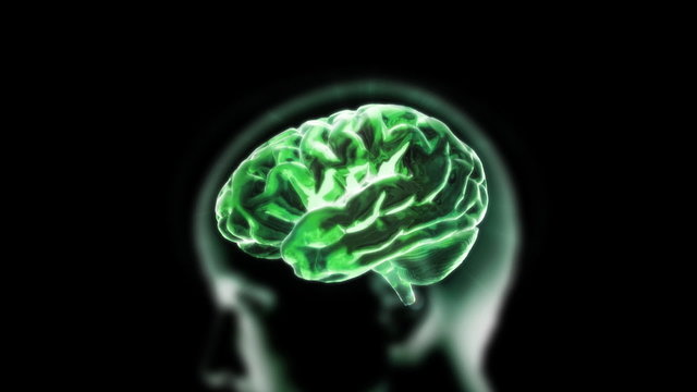 green brain head
