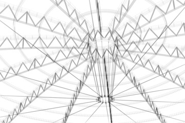 progetto palasport rendering 3d ingegneria architettura