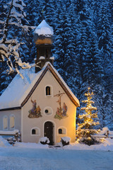 Weihnachten Kapelle Kirche