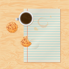 Breakfast on paper