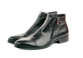 stylish mens black boots