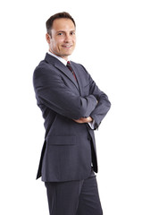 Business, Mann, Arme verschränken