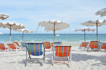 Relax on the beach