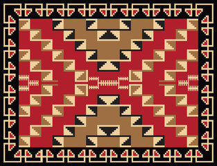 Ethnic Carpet  Pattern Design