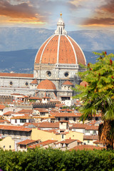 Fototapeta na wymiar Florence cathedral,Tuscany, Italy