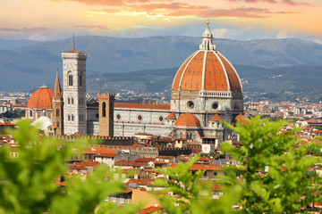 Fototapeta na wymiar Florencja katedra, Toskania, Włochy