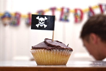 Pirate Cupcake