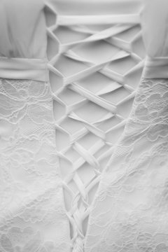 wedding ress detail