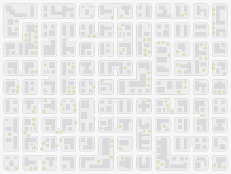 fiktiver Stadtplan