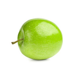 Green apple isolated