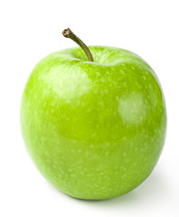 Green apple isolated
