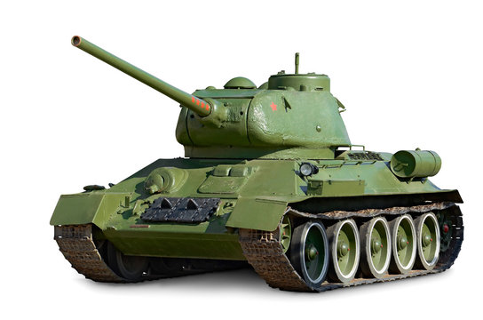 T-34 Soviet medium tank during World War II