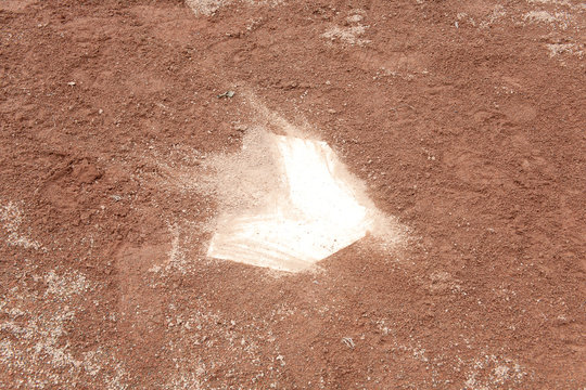 clay baseball field