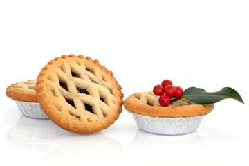 Mince Pies and Holly