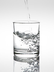 Pouring water