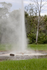 Geysir in San Kamphaeng; Thailand