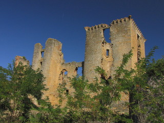 Fototapeta premium Château de Lagarde ; Ariège ; Midi-Pyrénées