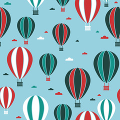 hot air balloon pattern
