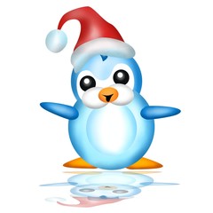 pinguino natalizio