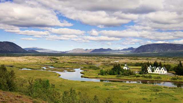 Thingvellir, Parliament Plains, Iceland