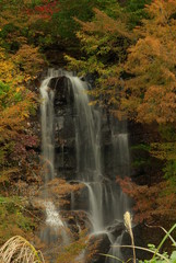 Fototapeta na wymiar Wodospad jesienią