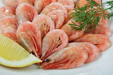 boiled shrimp