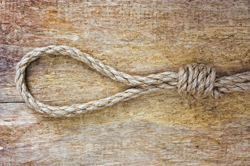 Obraz premium Rope with knots