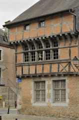 wattle building, revin, ardennes