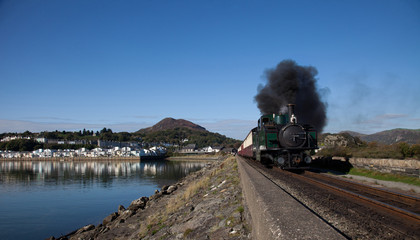 Obraz premium Ffestiniog & Welsh Highland Railways