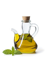 Bottle with mint oil