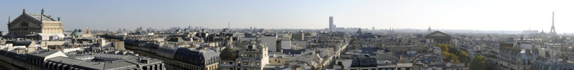 Vue panoramique de Paris en Haute definition - France