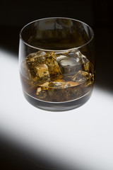 Whisky with ice